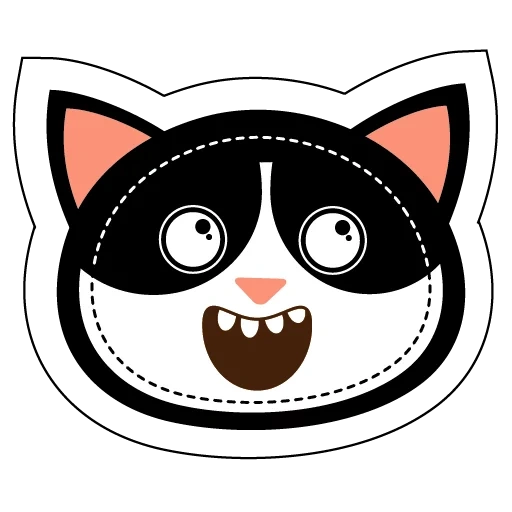 cat, gamercat, котик вектор, чококэт голова, pop cat иконка