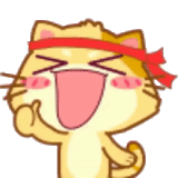 sala de chat, sonrisa de animación, gato expresión japonesa, gato de expresión animada