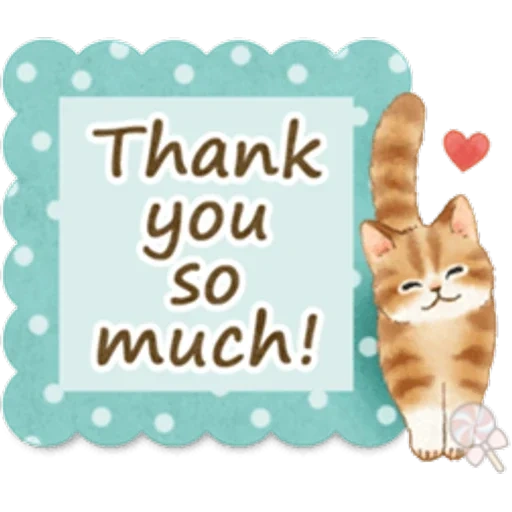 cat, cat, cat thank you, thanks for share, postcard thank you very much