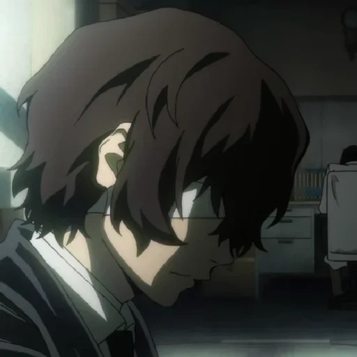 dazai, osamu dadzai, pessoal dadzai osama, dadzai osamu frame fofo, ótimos cães vadios dazai