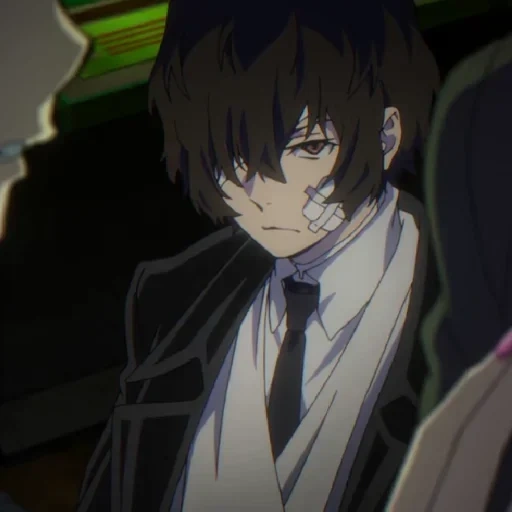 dazai, osamu dadzai, anime de dazai osamu, dadzai osamu anime triste, dazai great dogs wandering