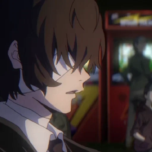 dazai, osamu dadzai, from stray dogs, dadzai osamu anime sad, great wandering dogs season 3 episode 12