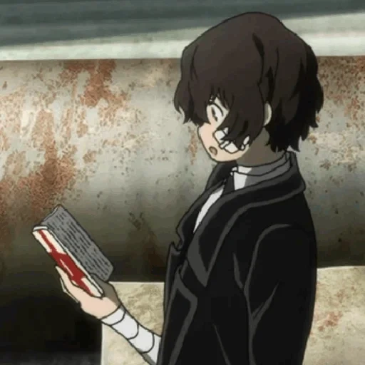 dazai, osamu dadzai, from stray dogs, dazai pushed chu, great stray dogs