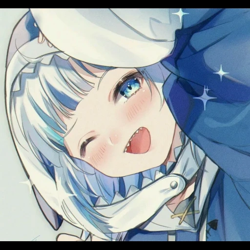 anime, anime art, cute anime, anime girl, weißer stein frühlingsduft