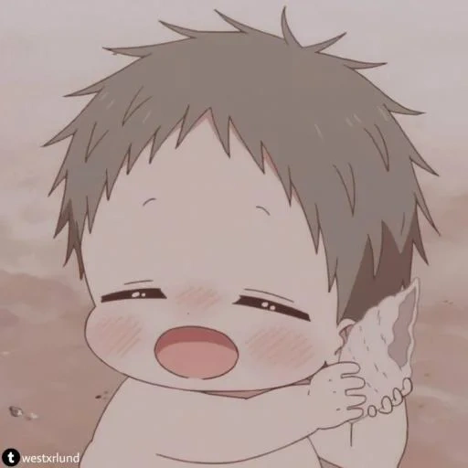 figure, anime baby, kotaro kashima, anime baby, mignon animé garçon