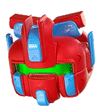 sebuah mainan, robot optimus, mainan robot, robot transformator, optimus prime rubix cube