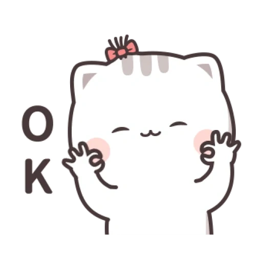 kawaii, ko chan, kucing kawaii, kucing kawaii, gambar kawaii yang lucu
