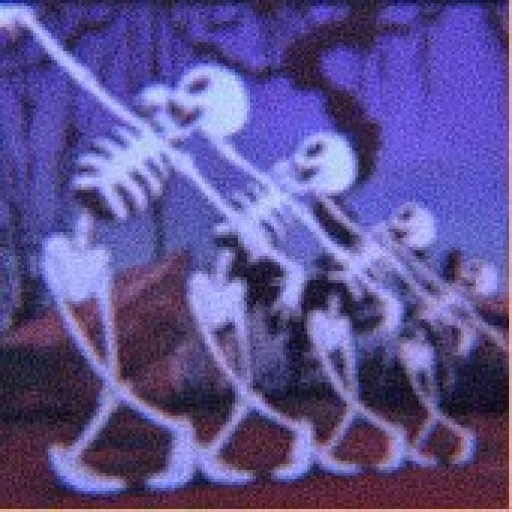 danse du crâne, un squelette dansant, walt disney skull dance, la danse du squelette de walt disney, la danse du crâne walt disney 1929