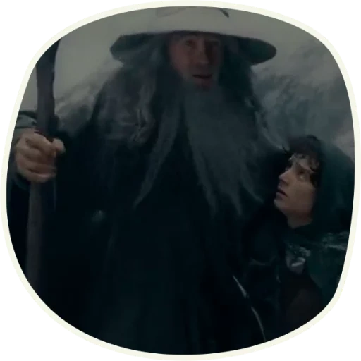 gandalf, lord of the rings, gandalf green, persaudaraan cincin gandalf frodo