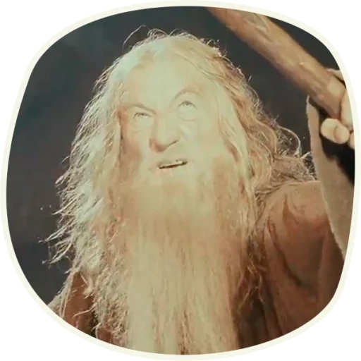 gandalf, señor de los anillos, gandalf tonto, gandalf hobbit
