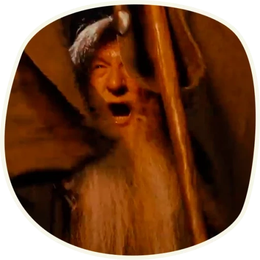 gandalf, señor de los anillos, pasando la nota de pasarela de yu gandalf, el señor de los anillos gandalf, lord the rings dvd extras you shall not pass
