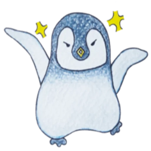 пингвин, penguin, пингвины рисунок, танцующий пингвин, счастливый пингвин