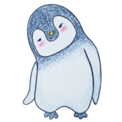 pingouins, pingouins, pingouin mignon, pingouin mignon, pingouin carte postale mignonne