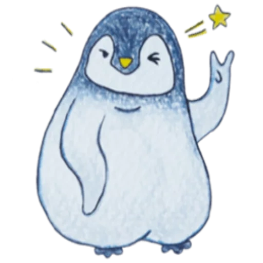 pinguin, pinguin, penguin srisovka, menggambar penguin, gambar sketsa penguin