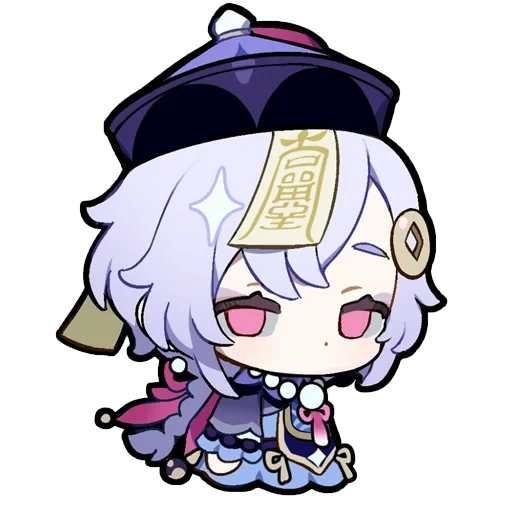 genshen chibi, genshin impact, mona gensen chibi, choque da raiz de chibi, impacto da carta da raiz de chibi dos estados unidos do japão