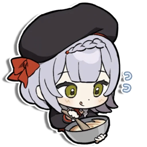 la parete rossa, chibi genshen, kazuha chibi