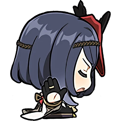 emote, personaggi chibi, kuzzo sarah genshin, personaggi chibi di genshin