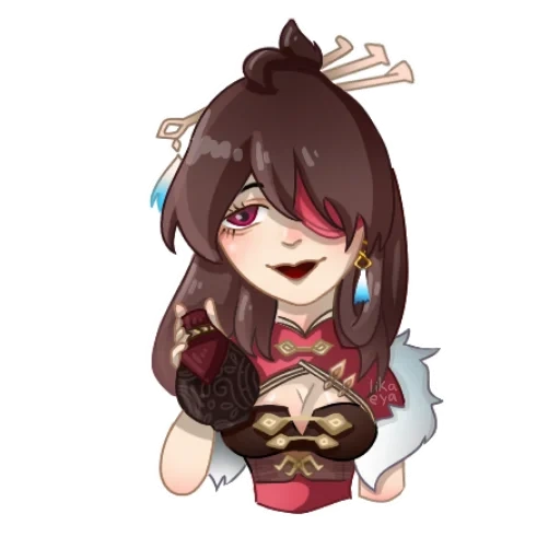 asian, red cliff animation, red cliff character, cartoon characters, ali league of legends chibi