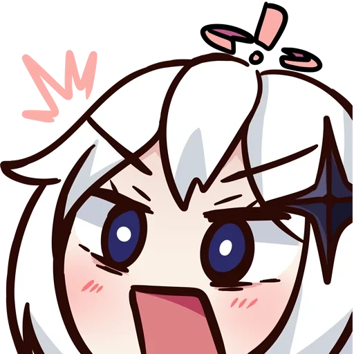 ahegao, impact de genshin, anime de discorde des emoji, genshin impact discord