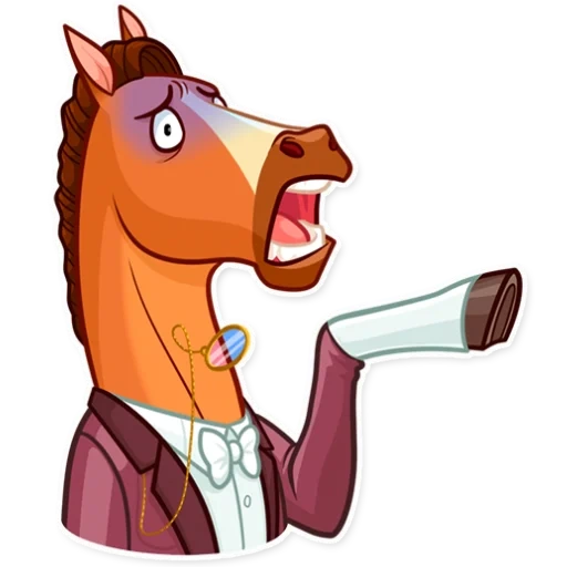 horse, gentleman, marbojack