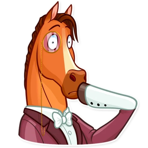 horse, horse, marbojack, gentleman, mr ma