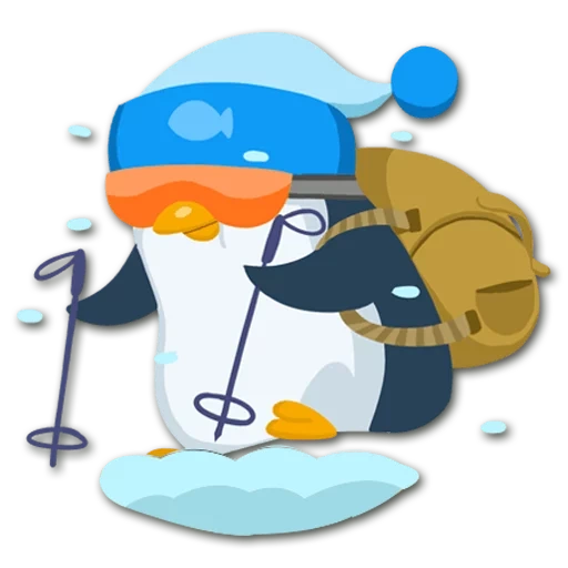 pingüino, pingüino, penguin george, carro de pingüinos