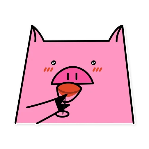 adorabile, le foche, un bel sigillo, gatto rosa