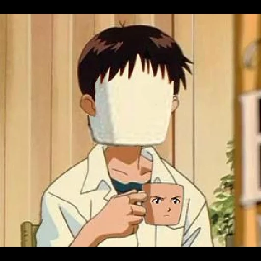 shinji cup, die abteilung des evangeliums, shinji ikari, original shinji becher, das evangelium shinji cup