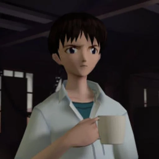 shinji ikari, piala shinji, kurjeoi shinji ikari, lisicki lazar markovich, white day a labyrinth named school 2001