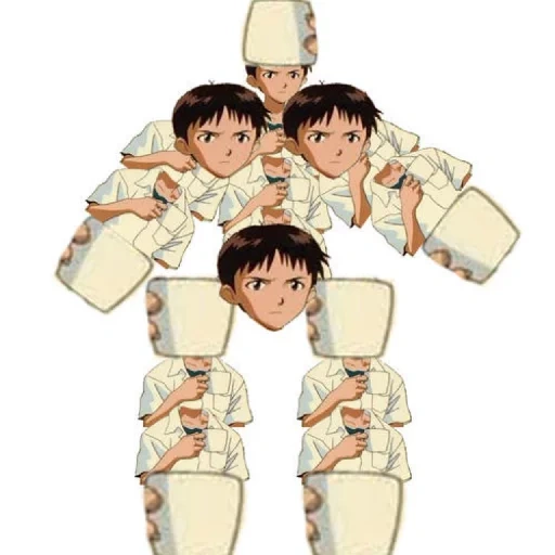 anime, shinji ikari, anime charaktere, shinji ikari, wahrer evangelischer tee