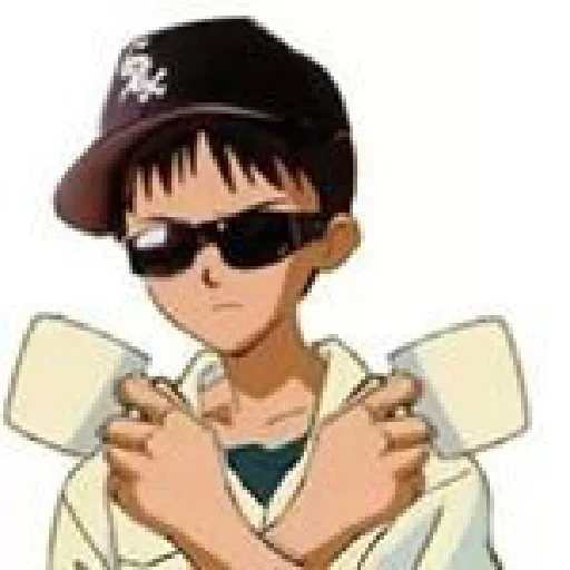 shinji, niño, división real ikari, verdadero anime, división real ikari