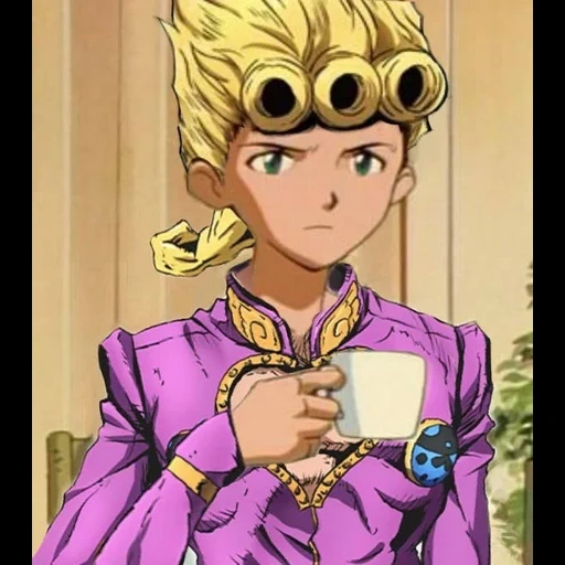 takano shinji, giorno giovana, adventures of jojo, porbo giorno giovana, jojo's incredible adventures