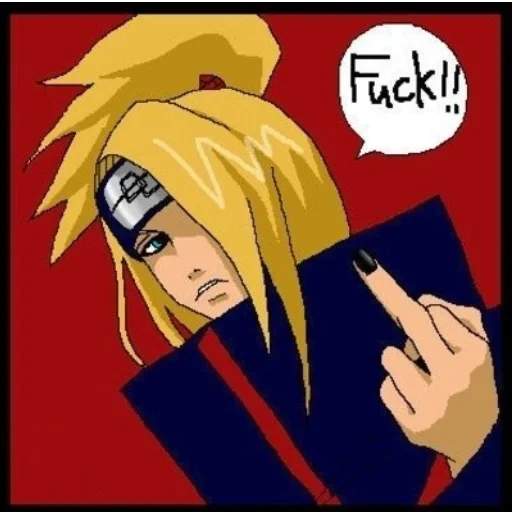 daidar, deidara fak, deidara naruto, deidara sempai, naruto akatsuki deidara