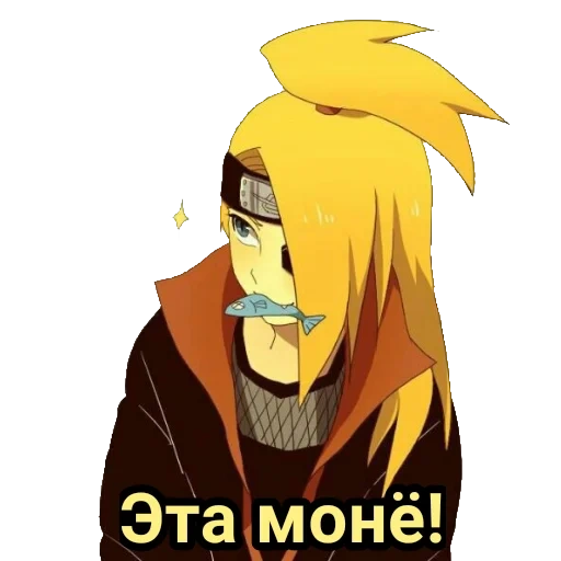 deidara, deidara anime, tsukuri deidara, deidara naruto ist klein, anime poster naruto deidara