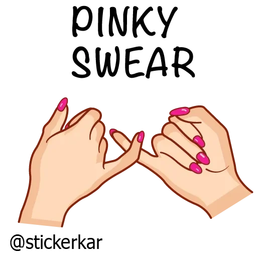 hand, manicure, pinky swear, thumb meme, female gesture