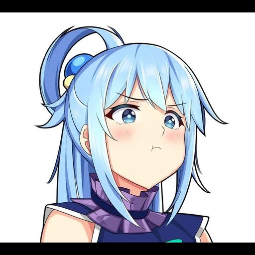 konosuba, aqua konosuba, aqua konosuba, anime characters, aqua like konosuba