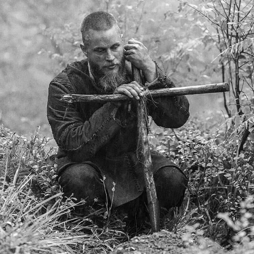 ragnar lodbrok, ragnar enterré, ragnar enterre athelstan, scouts de la grande guerre nationale, les guérilleros de la grande guerre nationale