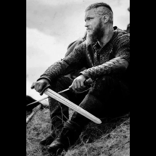 рагнар викинги, рагнар лодброк мечом, рагнар лодброк конунг, рагнар лодброк воинами, викинги рагнар лодброк