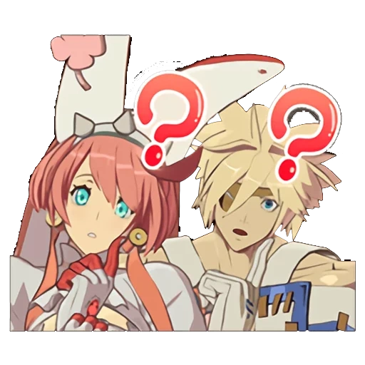 elphelt, anime couples, anime cute, anime of the ladder, anime characters