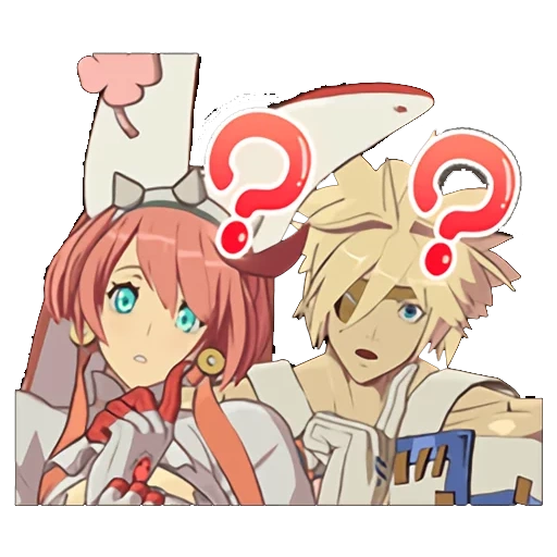 elphelt, pasangan anime, anime lucu, anime of the ladder, karakter anime