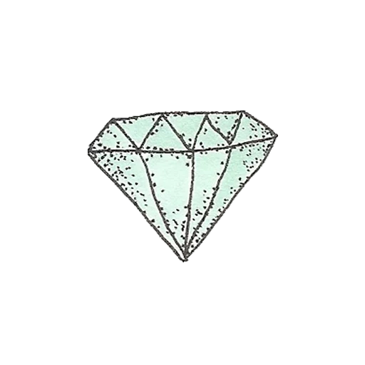 diamond, бриллиант, алмаз рисунок, мультяшный алмазик, рисунок бриллианта