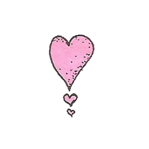 сердце, розовое сердце, розовое сердечко, сердце маленькое, сердце белом фоне