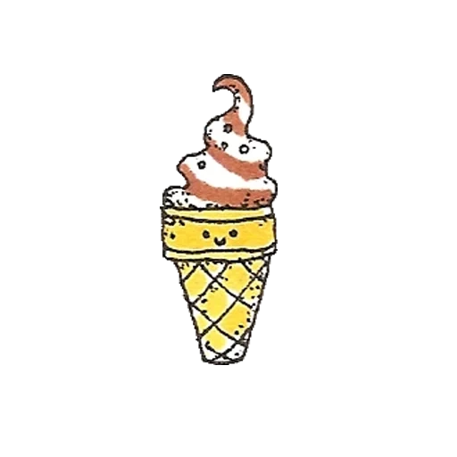 фон мороженое, рисунок мороженое, мороженое иллюстрация, рисунок мороженого его тени, шаблоны рисования песком мороженое