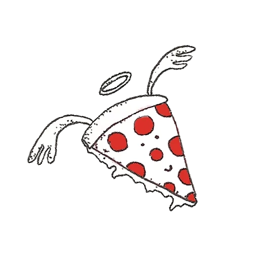 pizza, рисунок, пицца рисунок, пицца иллюстрация, рисунки срисовки пицца