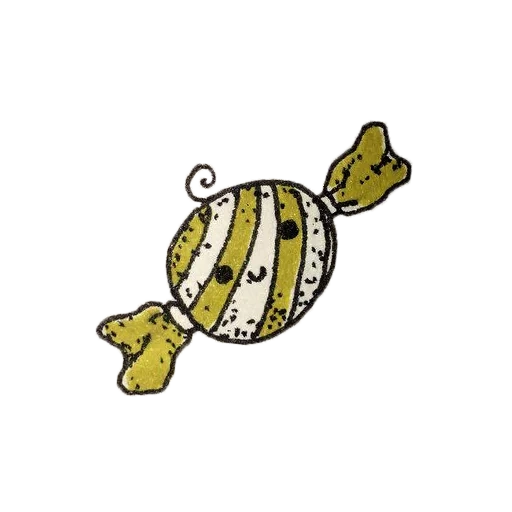 конфета рисунок, морская черепаха, конфеты мультяшки, черепаха иллюстрация