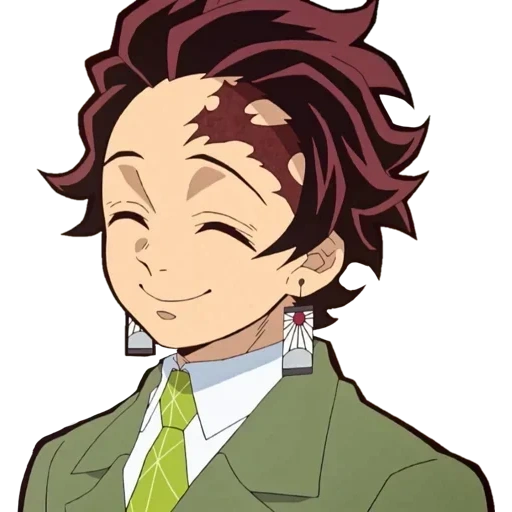 tanjiro, personnages d'anime, kamado tangiro, my heroes academy, coupe-démon kimetsu