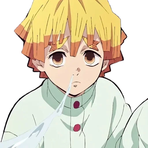 zenitzin agazuma, personnages d'anime, animé par zenitzin agazuma, capture d'écran de zenitsu shigamatsu