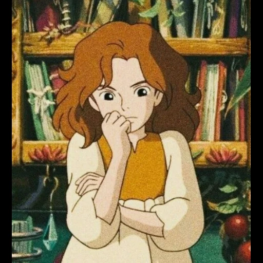 studio ghibli, хаяо миядзаки, тайный мир ариэтти, ариэтти страны лилипутов, аниме ариэтти страны лилипутов