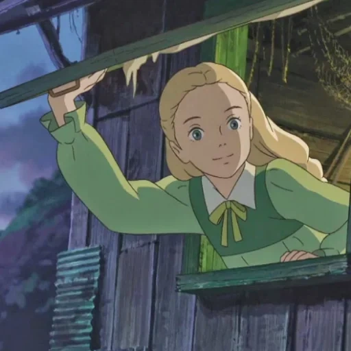 марни, марни 16, марни аниме, omoide no marnie, omoide no marnie мультфильм 2014