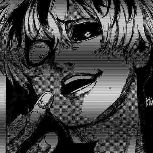 manga, bild, anime manga, tokyo ghoul, kaneki manga clown